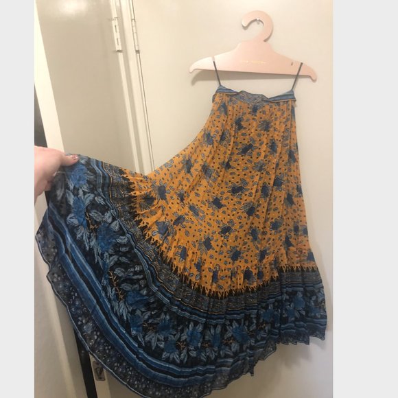 NWT Ulla Johnson Marina Skirt in Marigold - Picture 3 of 5